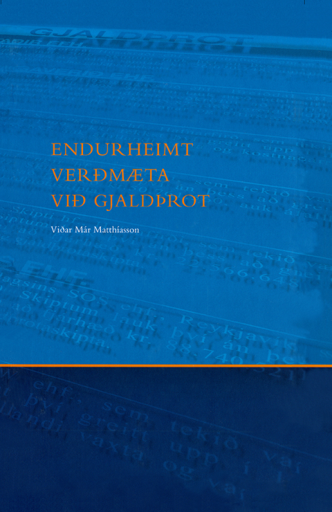 Endurheimt verðmæta við gjaldþrot